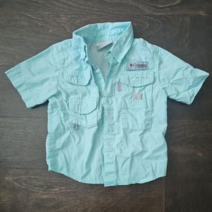 Columbia PFG Short Sleeved Button Down